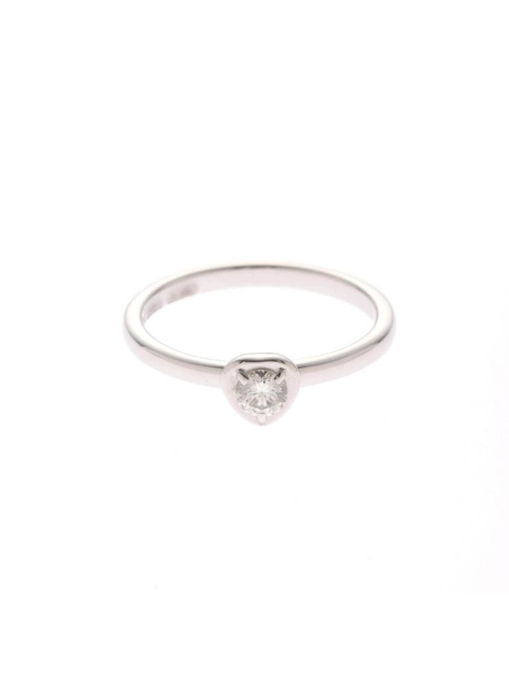 Cartier Diamants Legers Heart WG D 50 Ring 18k White Gold 18k